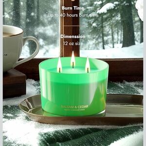 96 North Balsam & Cedar Scented Candle